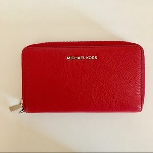 Michael Kors Red Wallet